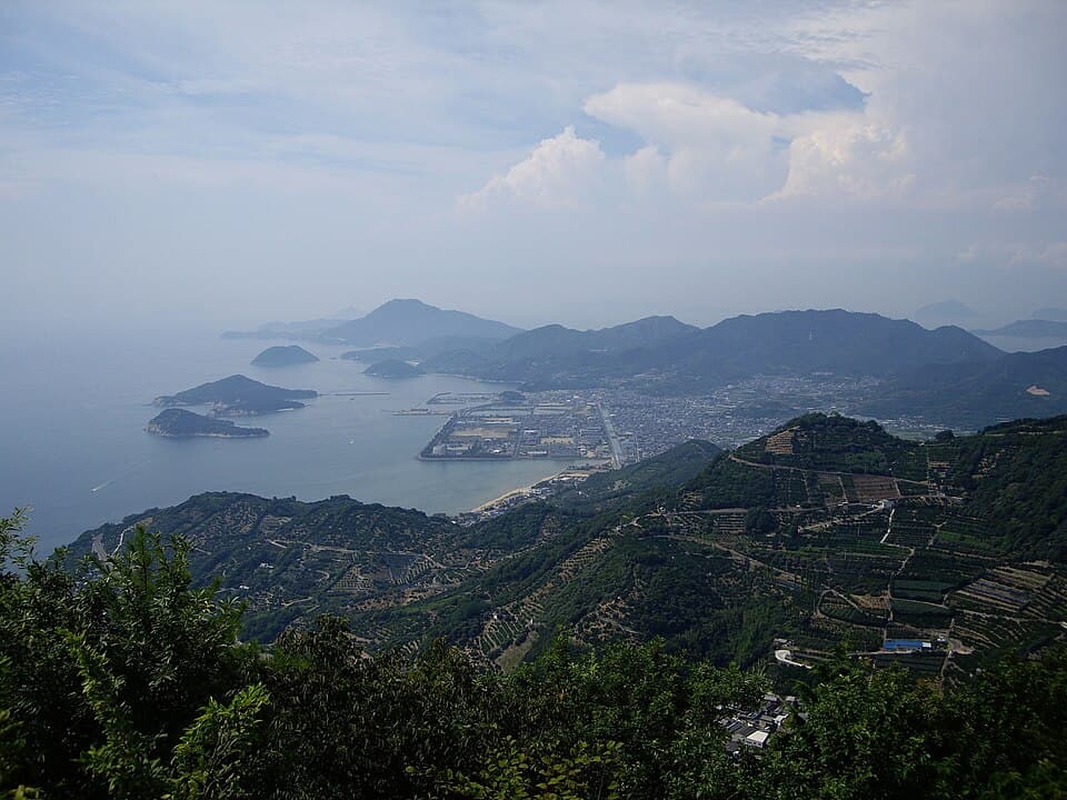仁尾マリーナ護岸の釣り場