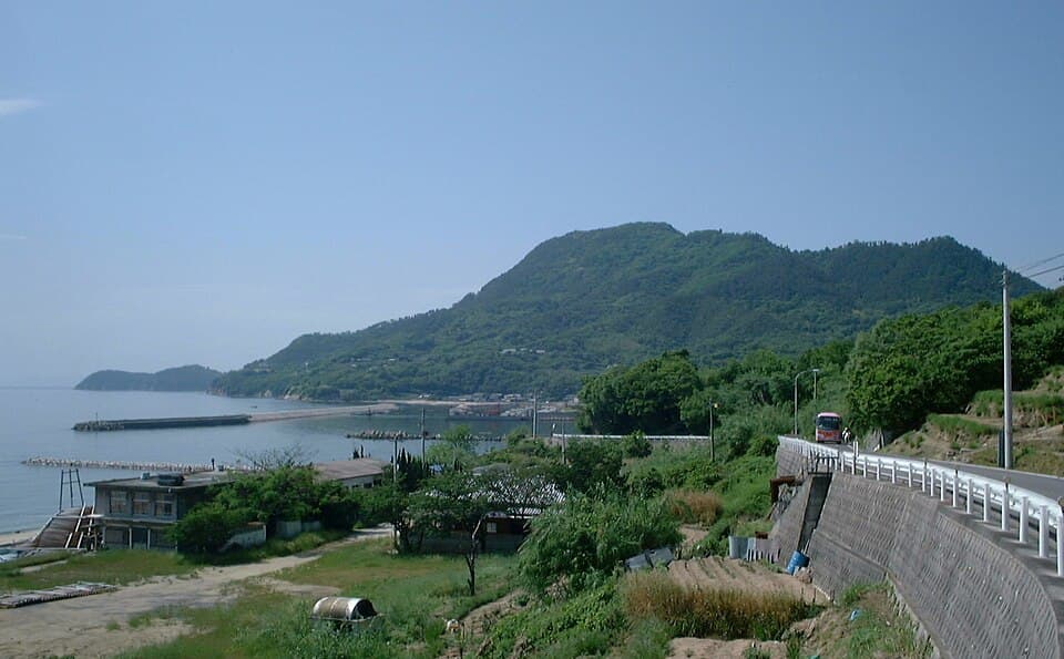 三豊市粟島漁港の釣り場