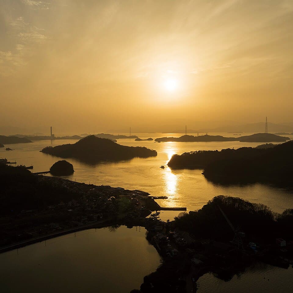 大崎上島町白水港の釣り場