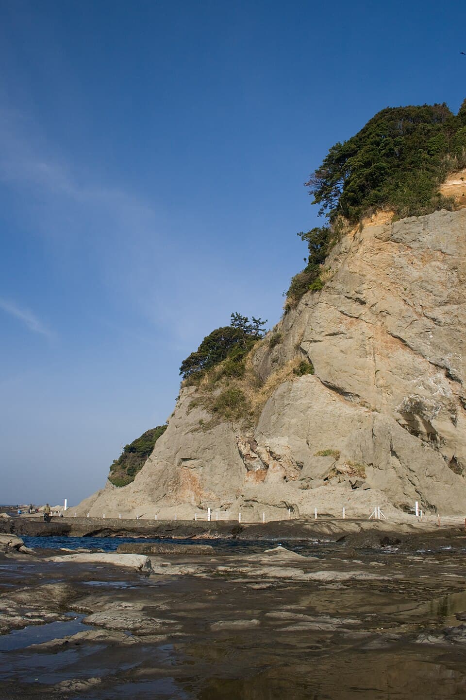 湘南江の島堤防の釣り場