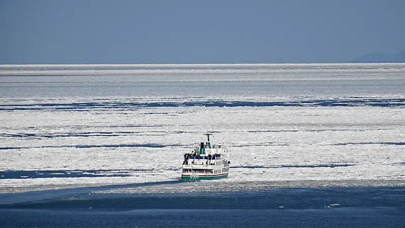 網走港の釣り場