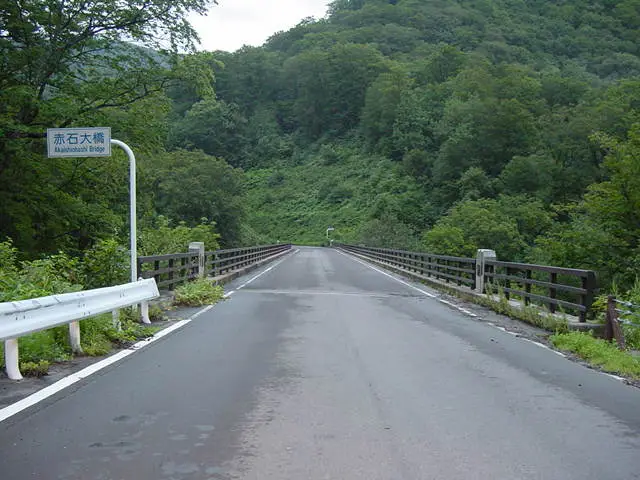 赤石川の釣り場