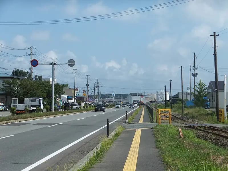 秋田港の釣り場
