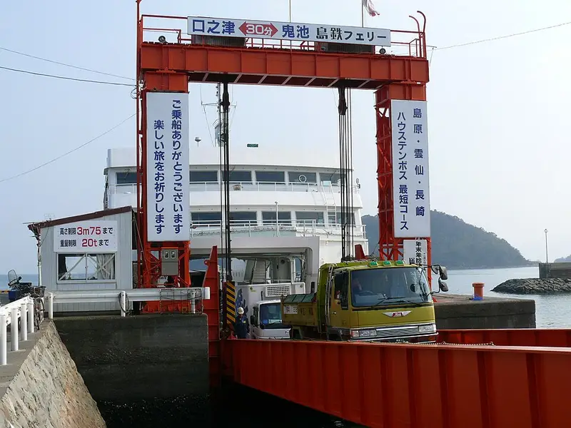 天草・鬼池港の釣り場