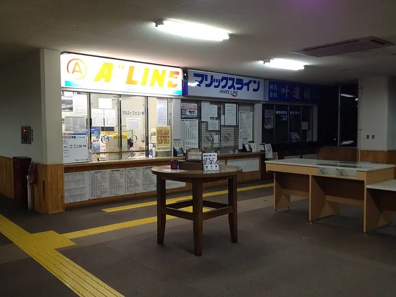 奄美大島名瀬港の釣り場