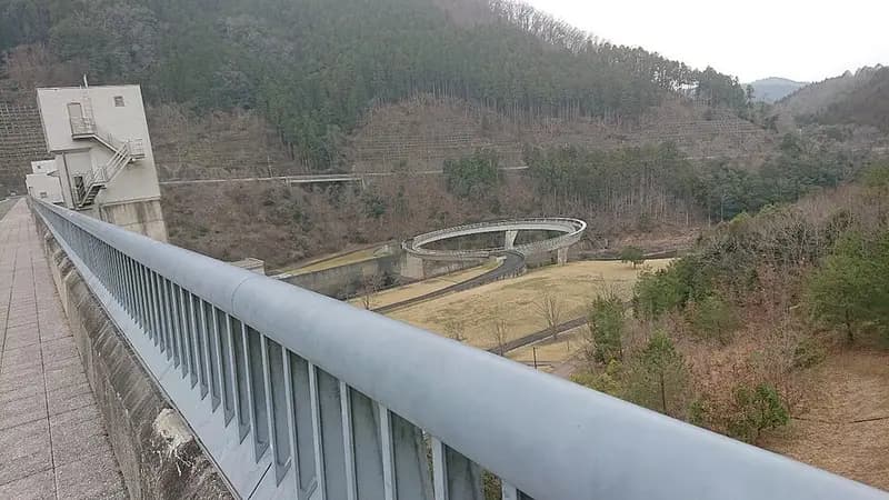 天若湖(日吉ダム)の釣り場