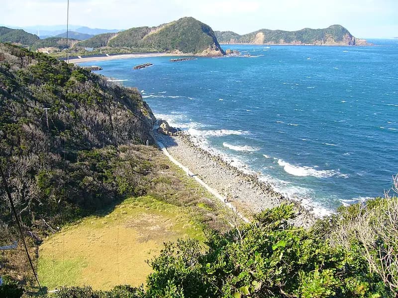 阿南市蒲生田岬の釣り場