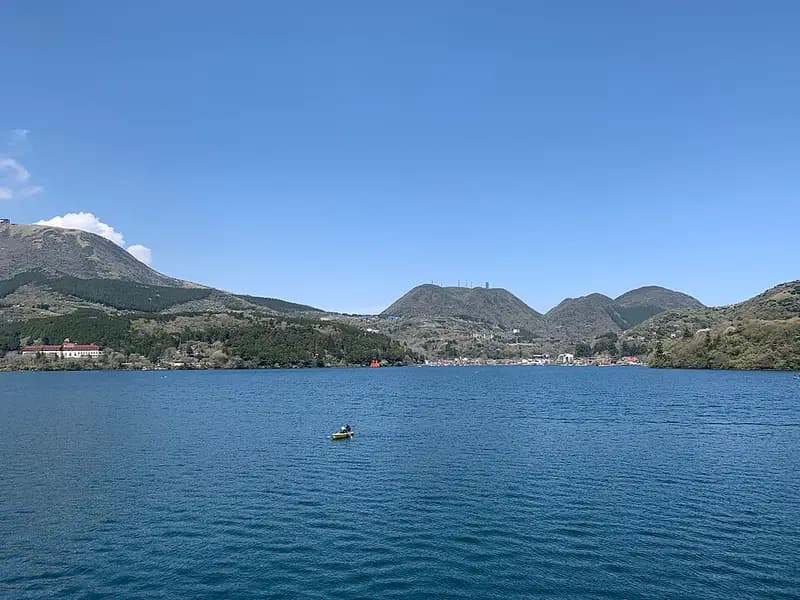 芦ノ湖の釣り場