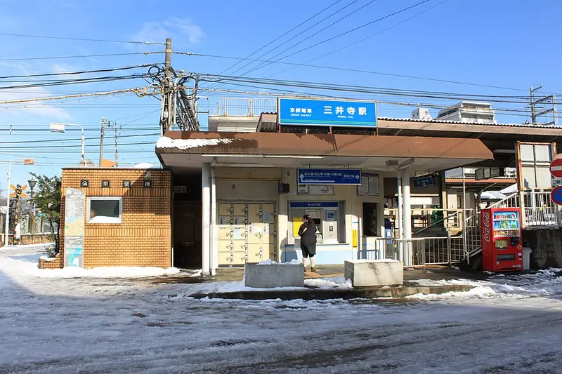 琵琶湖・浜大津港の釣り場