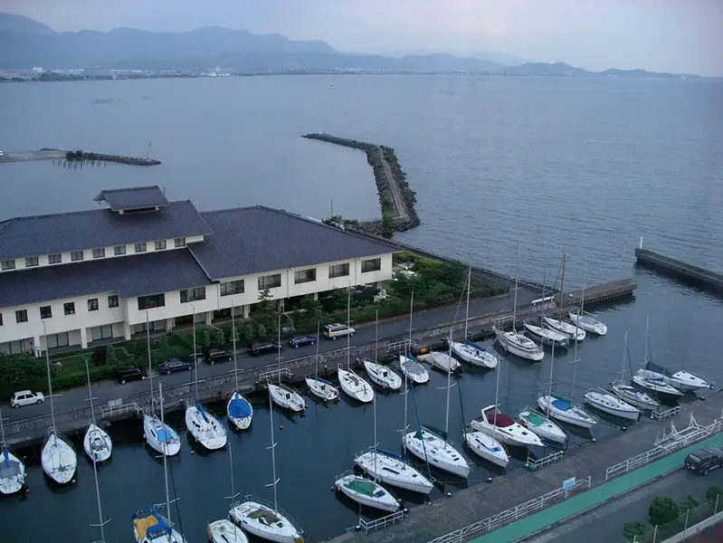 琵琶湖・長浜港の釣り場