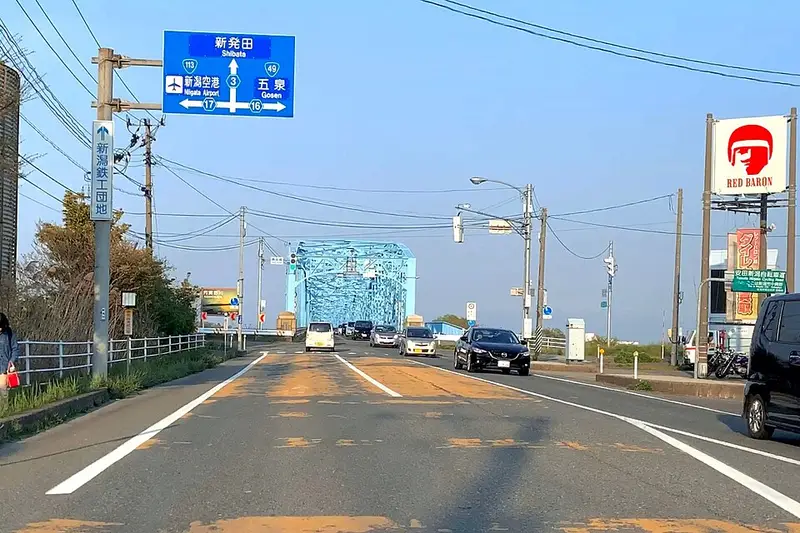 福島潟の釣り場