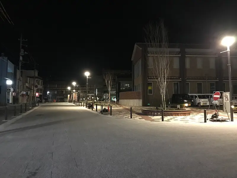 江津市波子漁港の釣り場