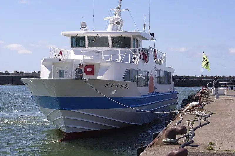 羽幌港の釣り場