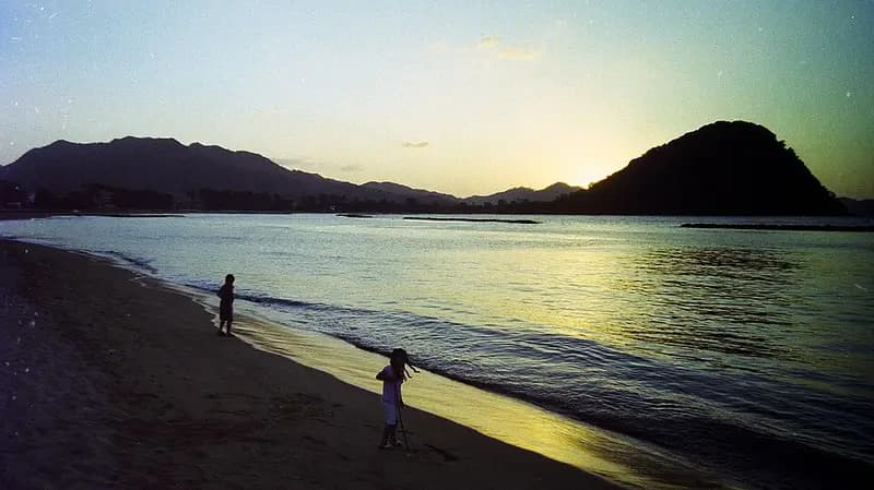 萩・菊ヶ浜の釣り場