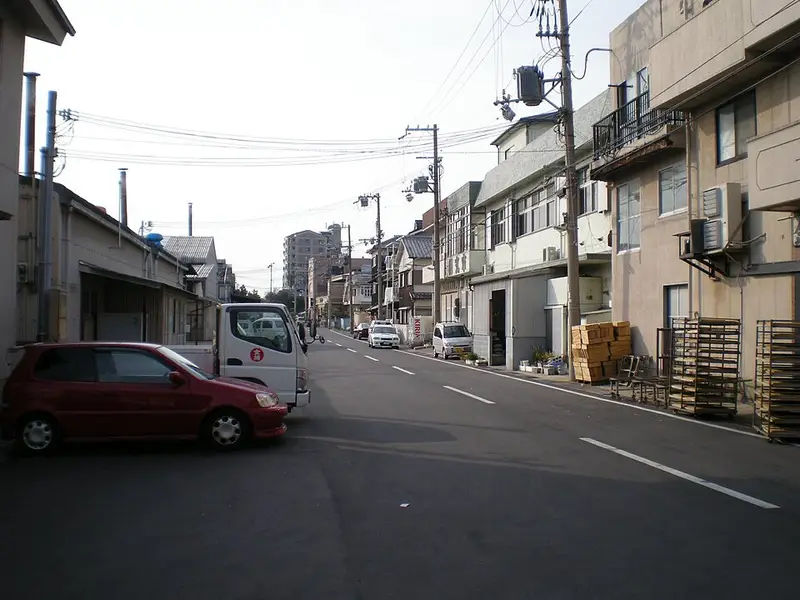 林崎漁港の釣り場