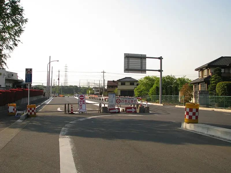 入間川(豊水橋付近)の釣り場