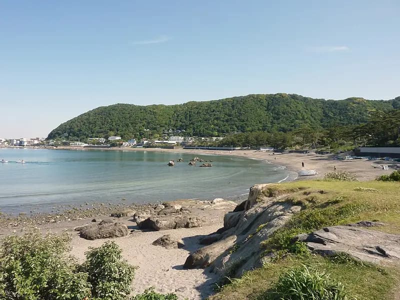 一色海岸の釣り場