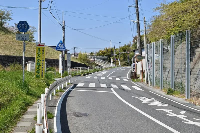 いわき市勿来港の釣り場
