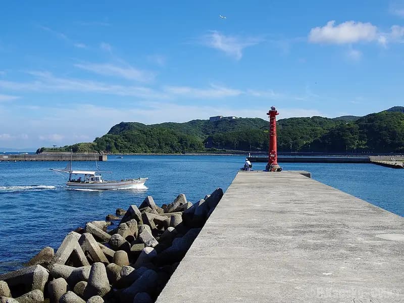 加太港の釣り場