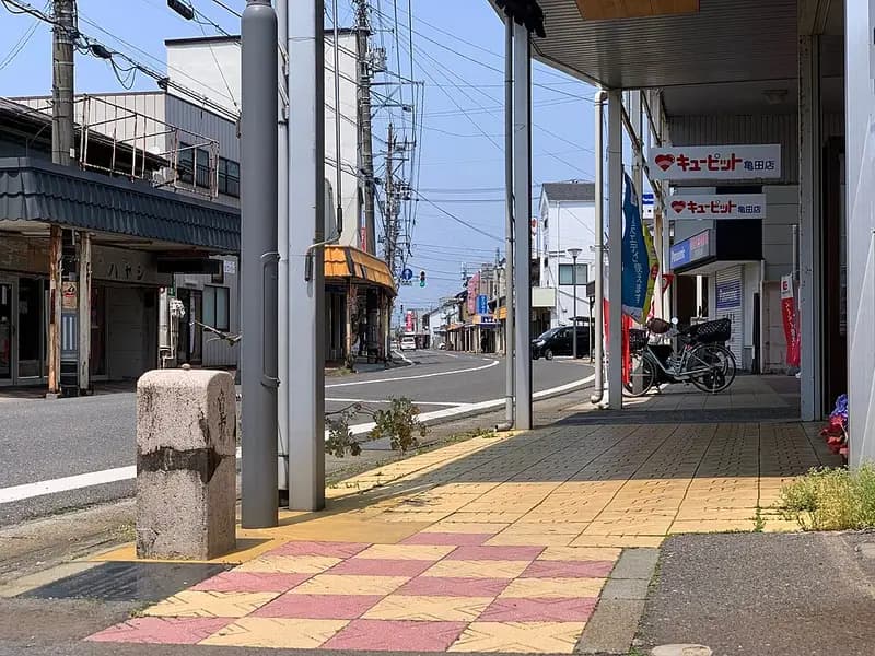 亀田郷用水路(新潟市)の釣り場