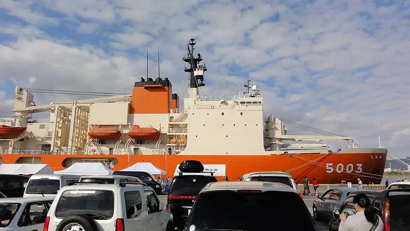 桂浜近く種崎漁港の釣り場