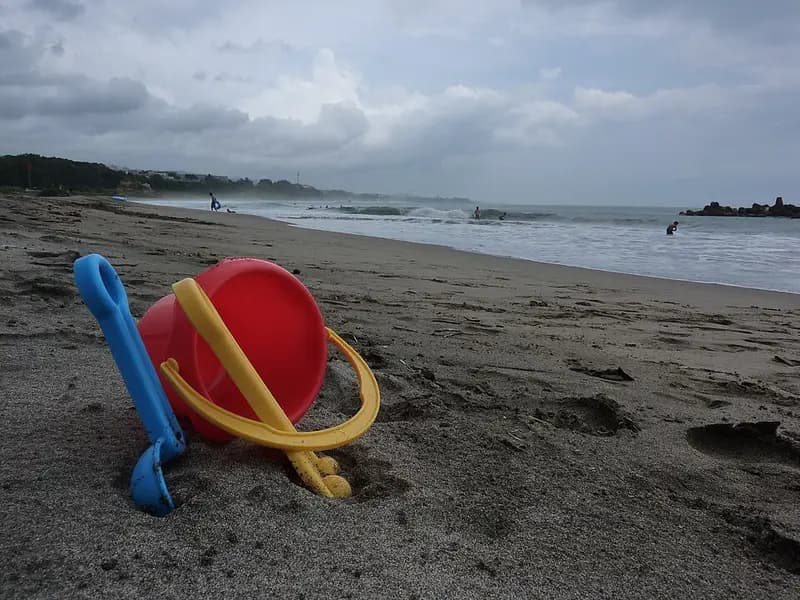 河原子漁港の釣り場