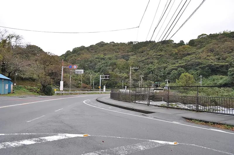 河津浜の釣り場