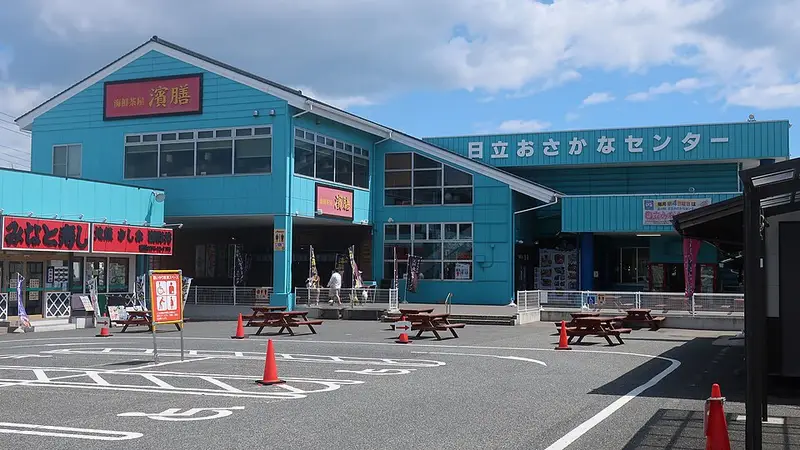 久慈川河口の釣り場