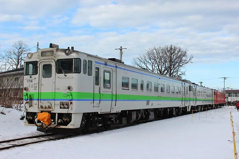 増毛港の釣り場