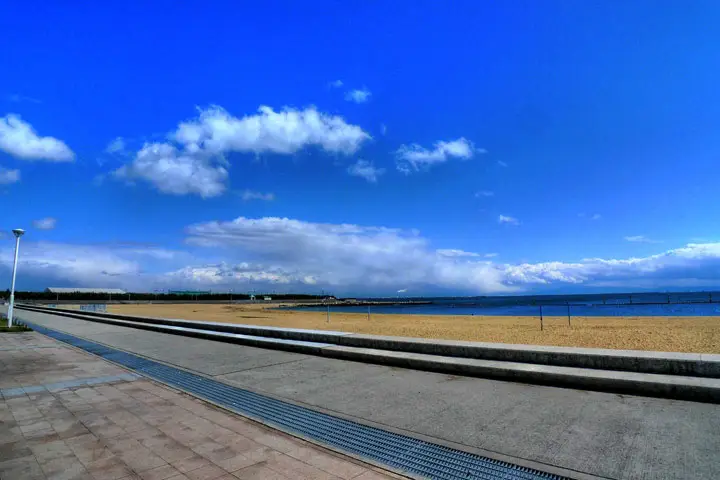 南芦屋浜の釣り場