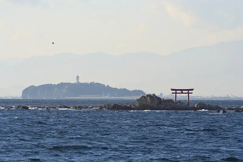 森戸海岸の釣り場