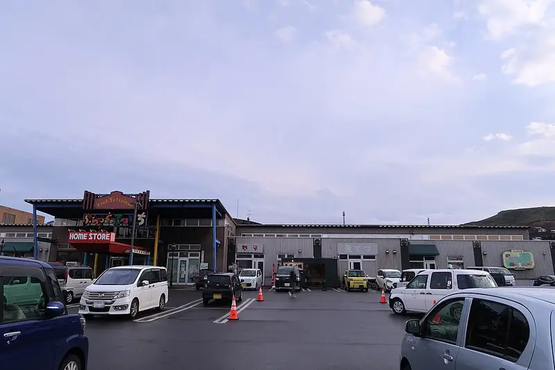 室蘭崎守ふ頭の釣り場