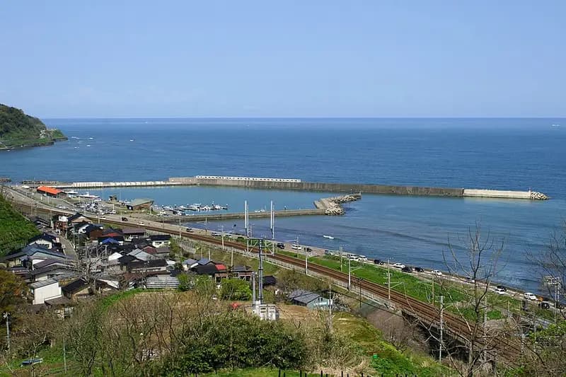 名立港の釣り場