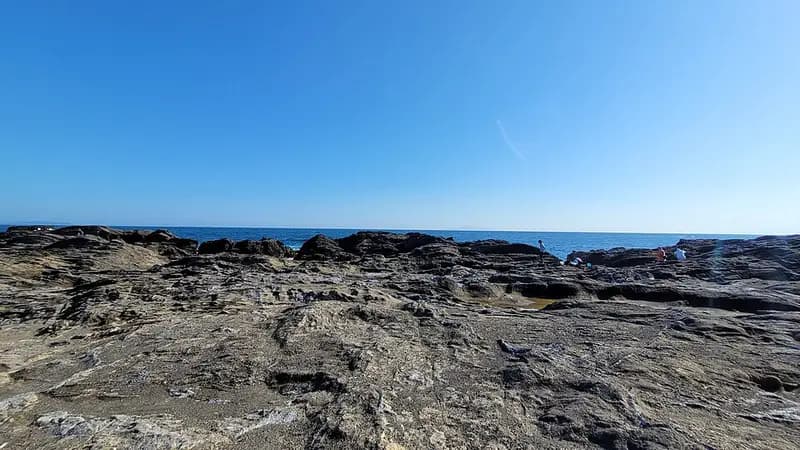 灘ヶ崎の釣り場