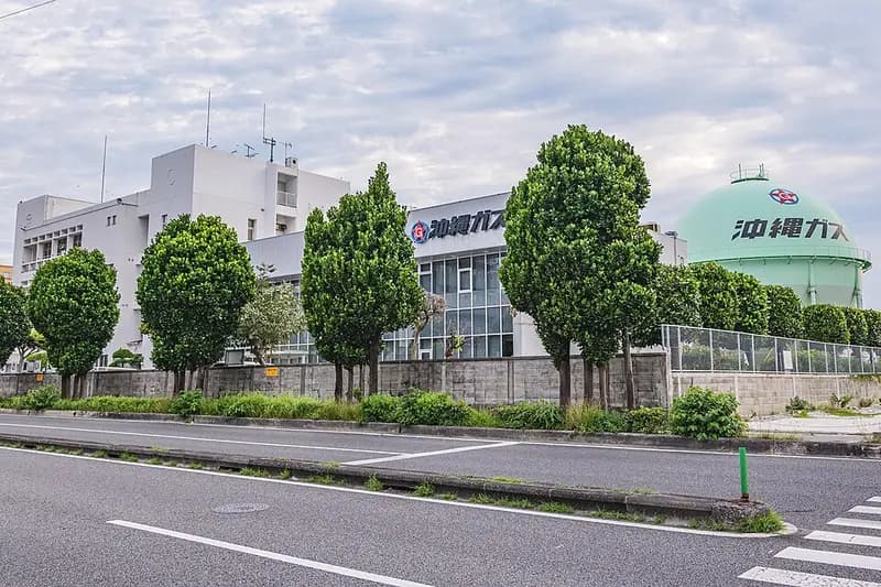 那覇市三重城港の釣り場