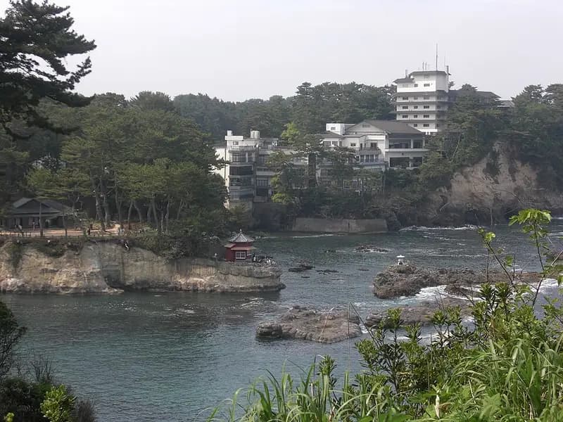 勿来海岸の釣り場