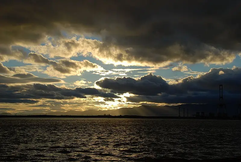 南港北防波堤の釣り場