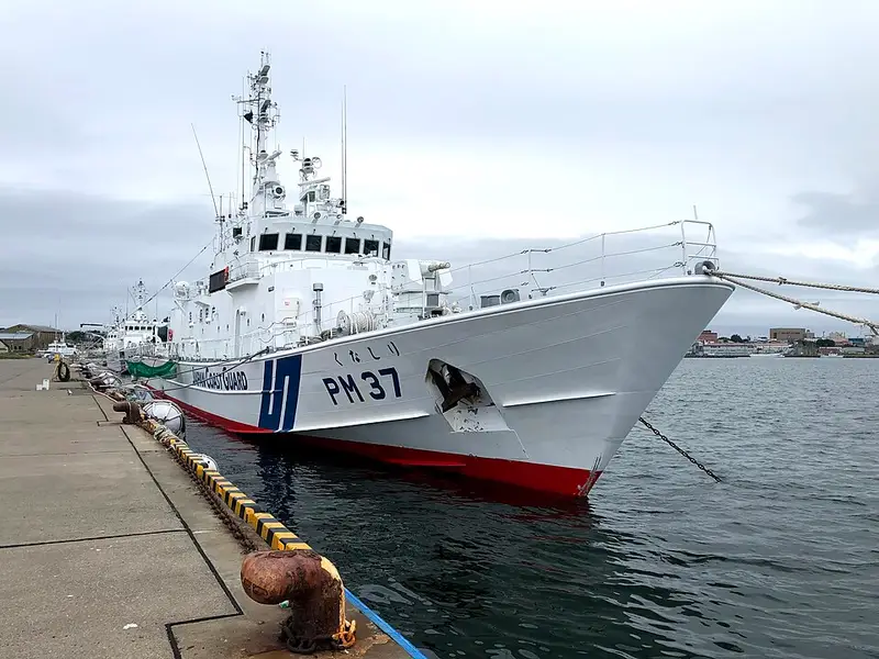 根室港の釣り場