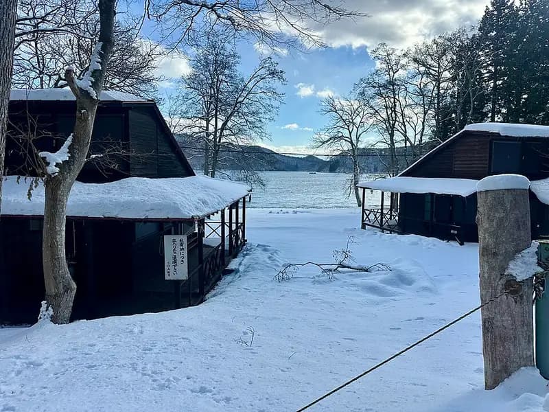 野尻湖の釣り場