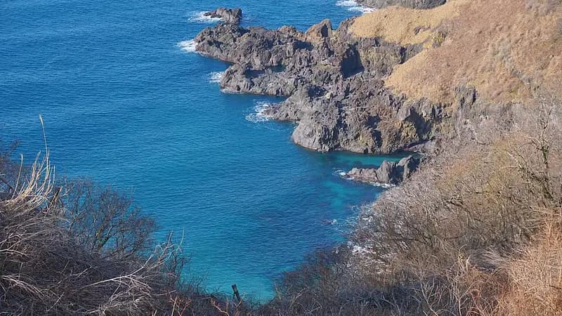 男鹿港椿漁港の釣り場