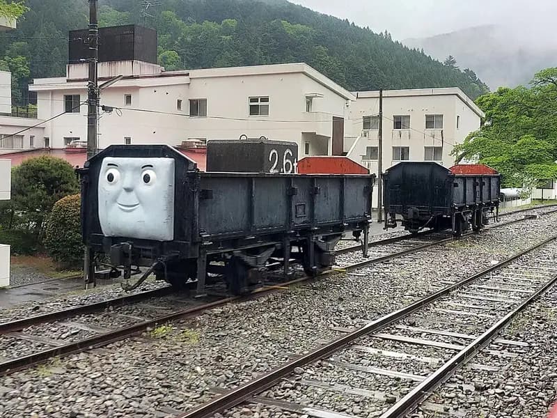 大井川上流(寸又峡)の釣り場