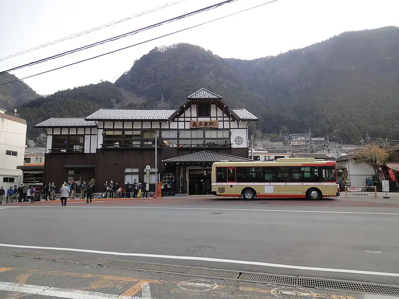 奥多摩川(氷川渓谷)の釣り場