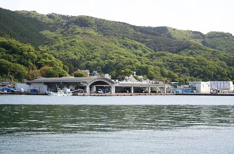 女川港の釣り場