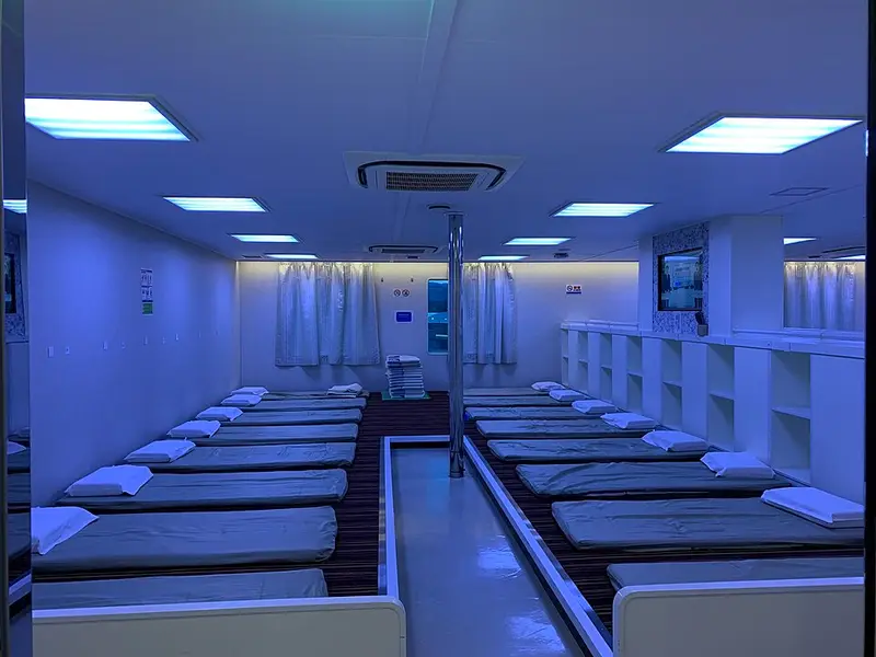 両津港の釣り場