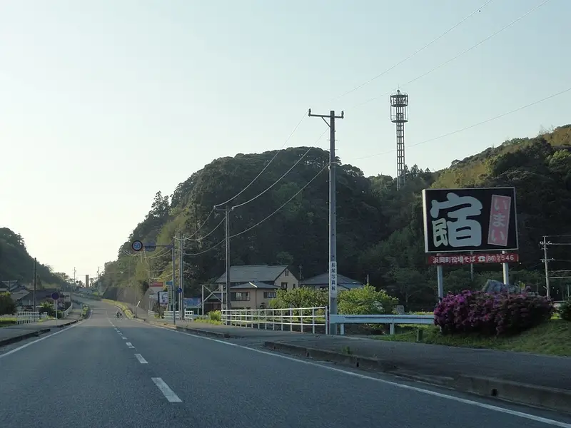 相良港堤防の釣り場