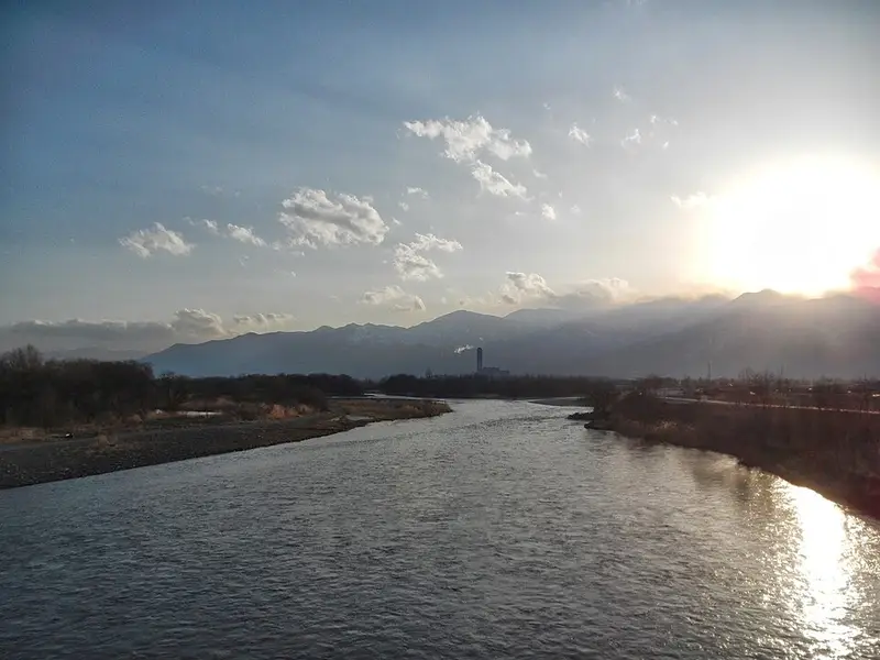犀川(安曇野・明科)の釣り場