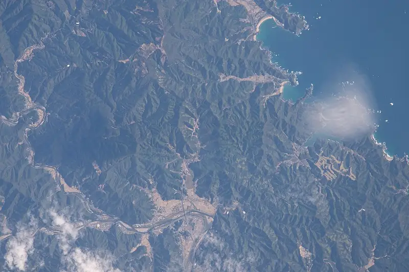 西予市三瓶港の釣り場