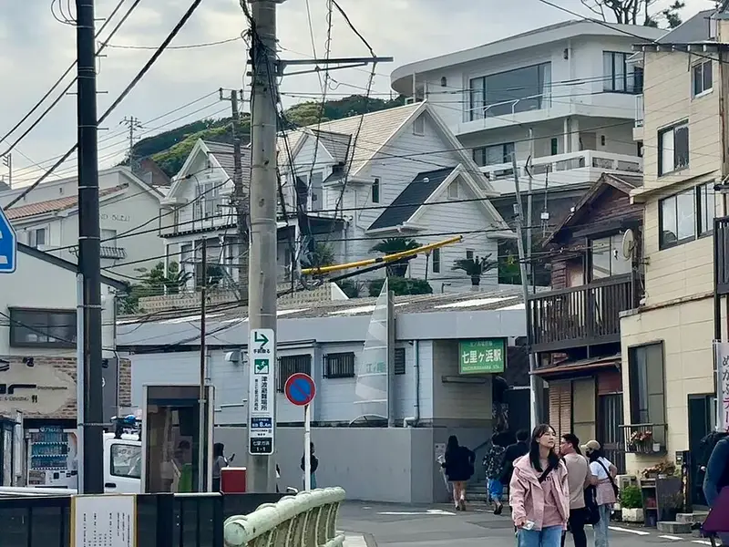 七里ヶ浜の釣り場
