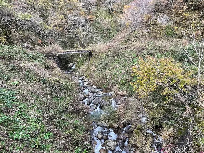 庄川上流(五箇山)の釣り場