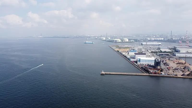 助松埠頭の釣り場